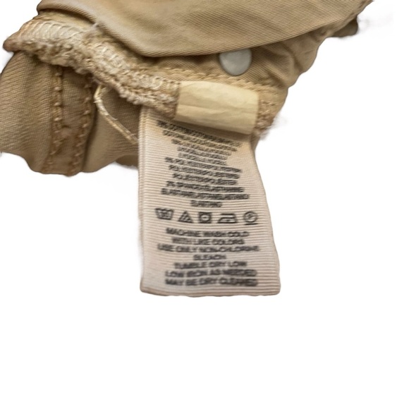 The Free People High Rise Busted Khaki Distressed Skinny Jeans-Size 31 -NWT - Picture 12 of 12